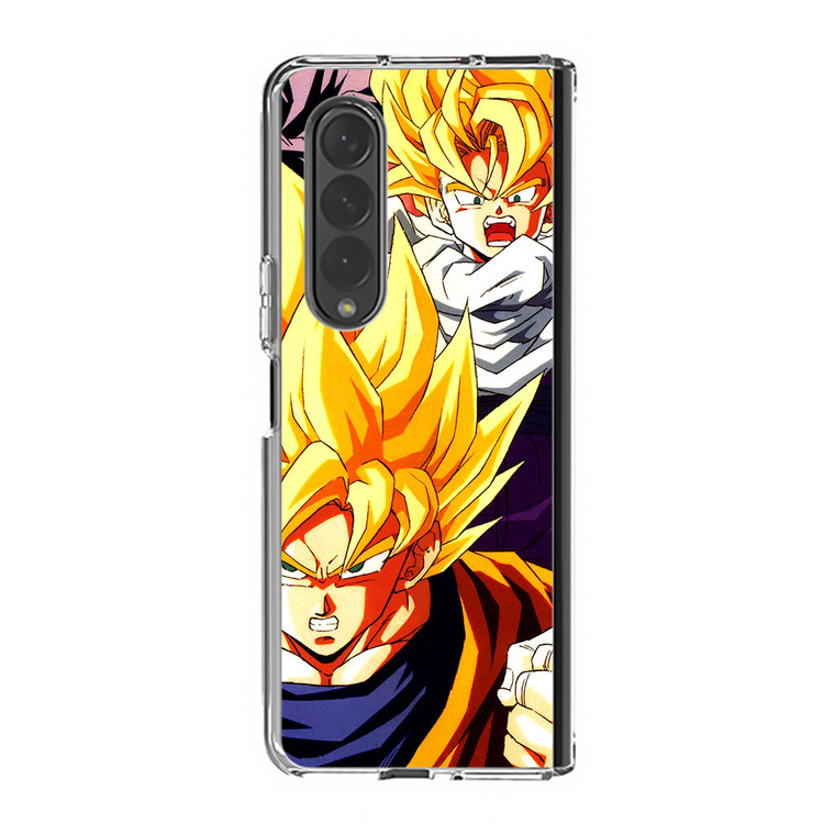 Dragonball-Z Goku Fire Samsung Galaxy Z Fold4 Case
