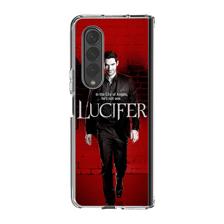 Lucifer Poster Samsung Galaxy Z Fold4 Case