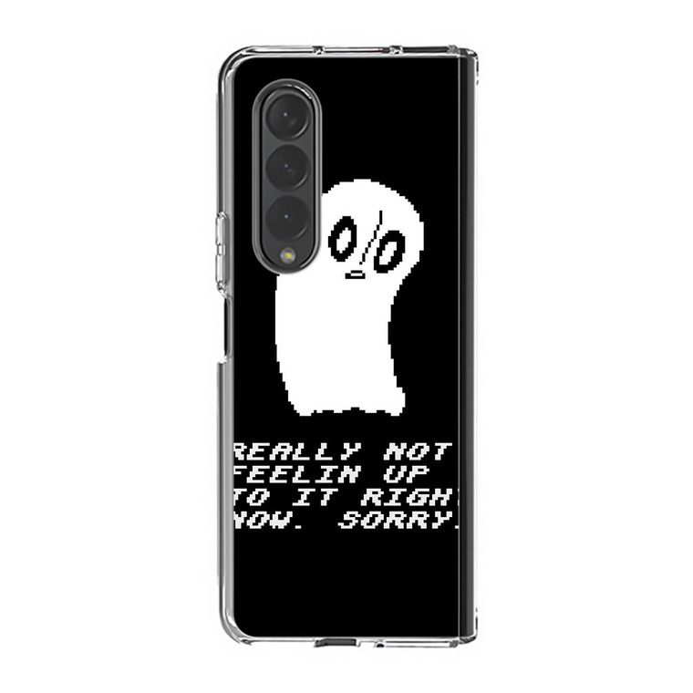 Undertale Quotes Samsung Galaxy Z Fold4 Case