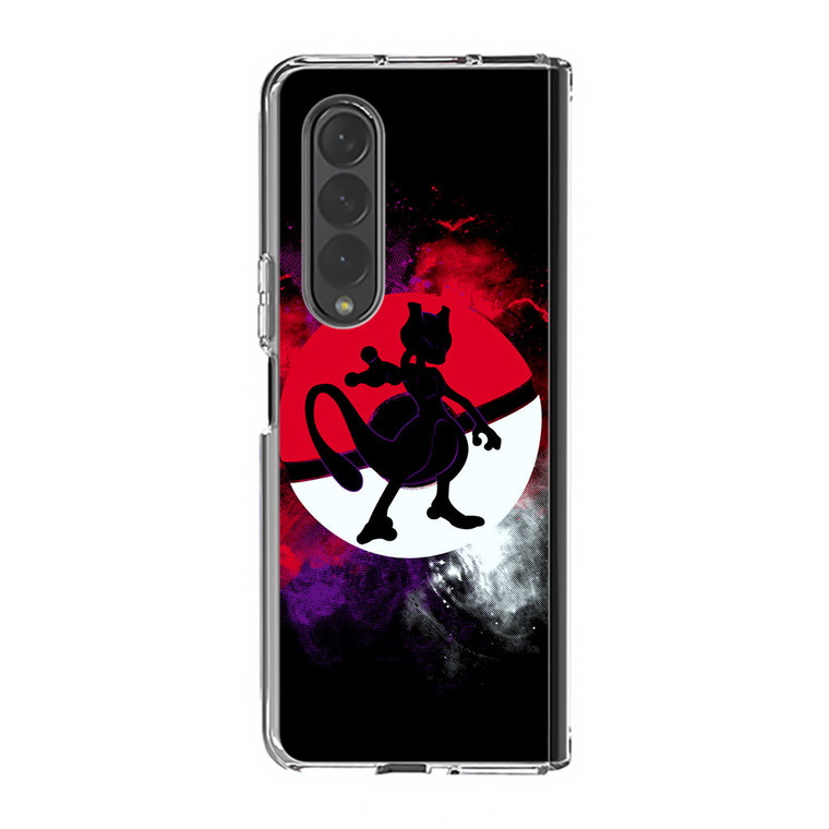 Pokemon Mewtwo Samsung Galaxy Z Fold4 Case