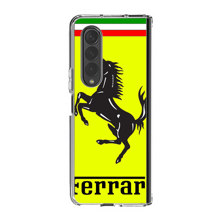 Ferrari Logo Samsung Galaxy Z Fold4 Case