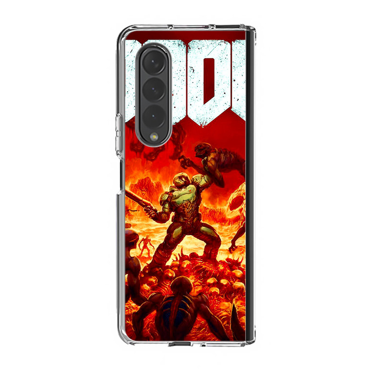 Doom Machine Samsung Galaxy Z Fold4 Case