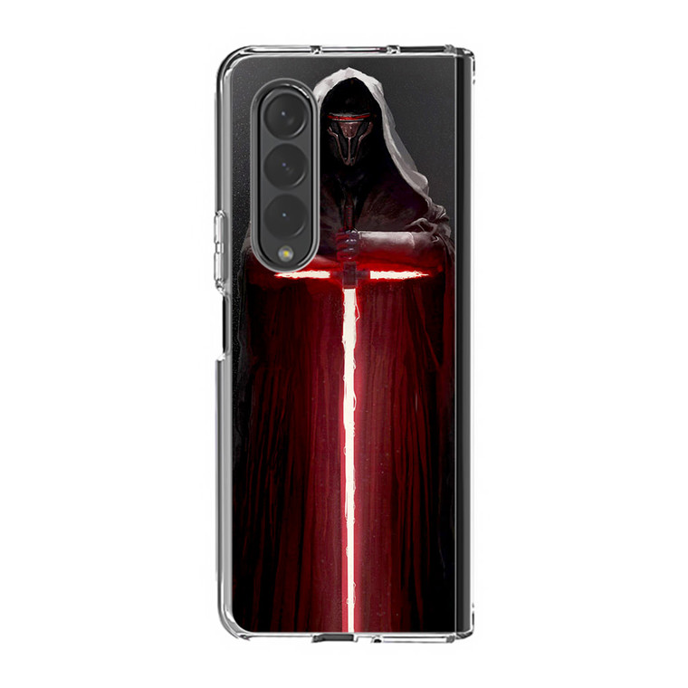 Kylo Ren Lightsaber Star Wars Samsung Galaxy Z Fold4 Case