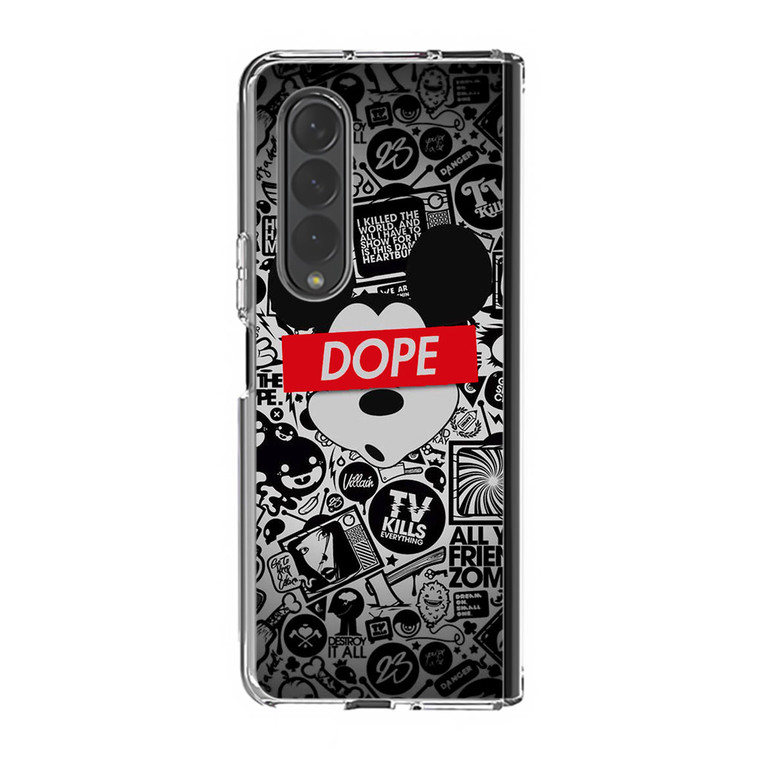 Mickey Dope Samsung Galaxy Z Fold4 Case