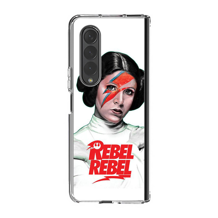 Rebel Rebel Princess Leia Samsung Galaxy Z Fold4 Case