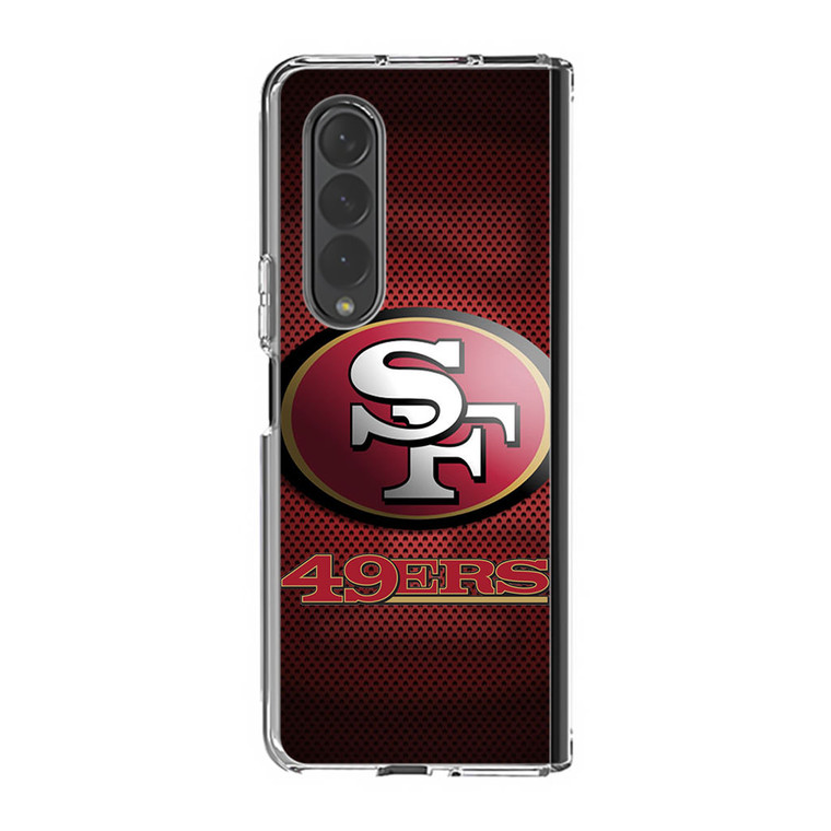 49ers logo Samsung Galaxy Z Fold4 Case
