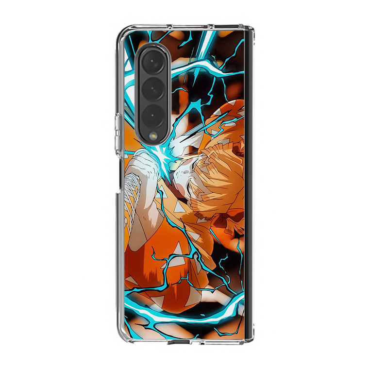Anime Zenitsu Agatsuma Samsung Galaxy Z Fold4 Case