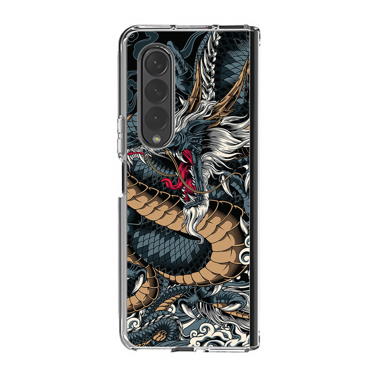 Dragon Ryujin Lord of the Sea Samsung Galaxy Z Fold4 Case