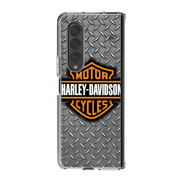 Harley Davidson Motor Logo Samsung Galaxy Z Fold4 Case