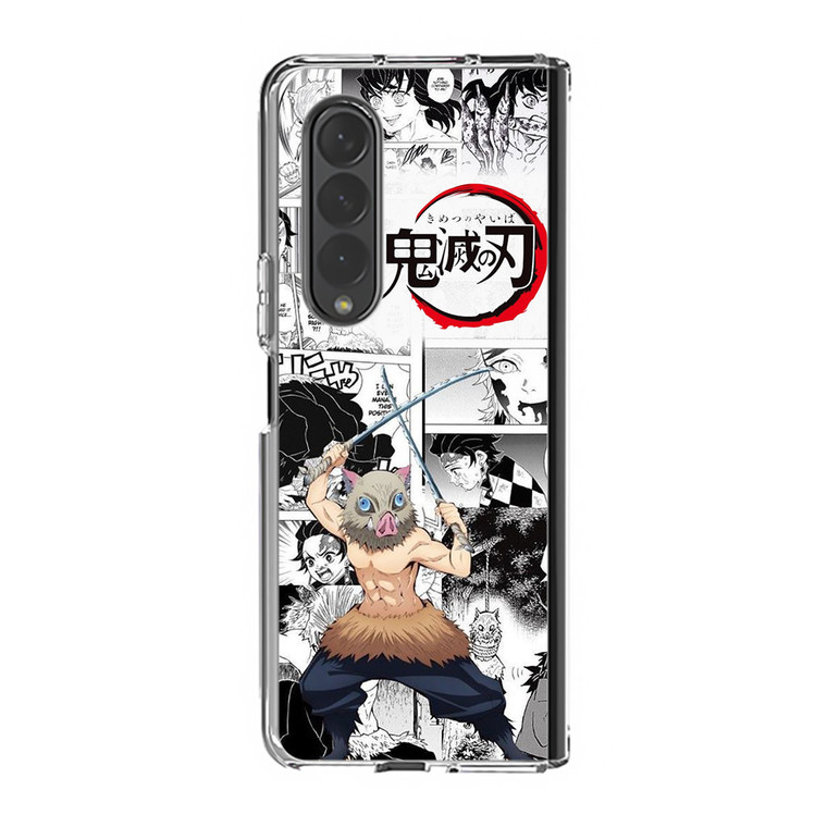 Inosuke Demon Slayer Samsung Galaxy Z Fold4 Case