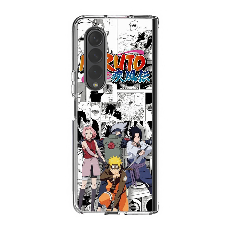 Naruto Comic Series Samsung Galaxy Z Fold4 Case