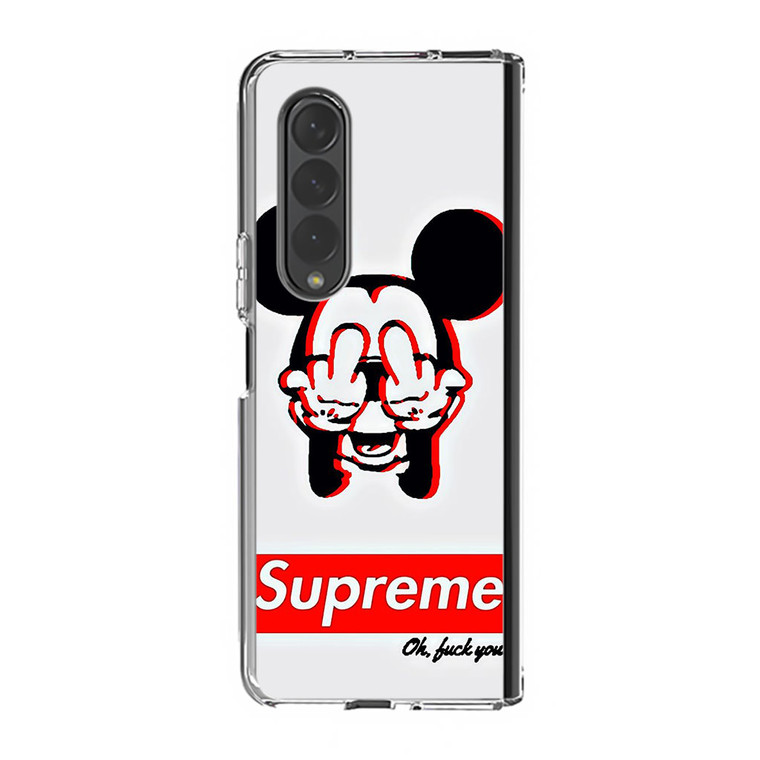 Mickey Mouse Dope Supreme Samsung Galaxy Z Fold4 Case