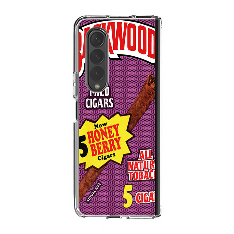 Backwoods Honey Berry Cigars Samsung Galaxy Z Fold4 Case