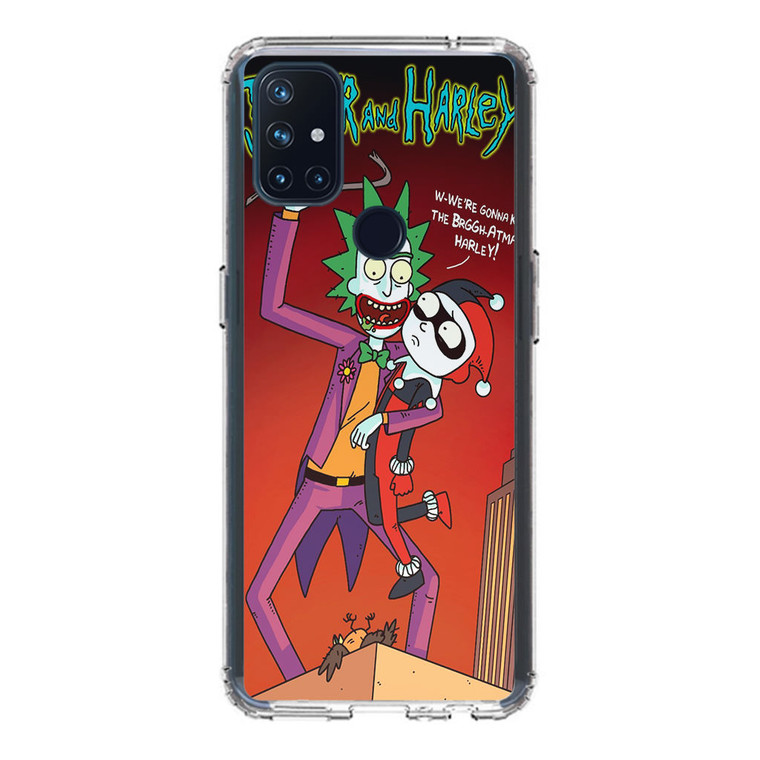 Rick And Morty Joker and Harley Samsung Galaxy Z Fold4 Case