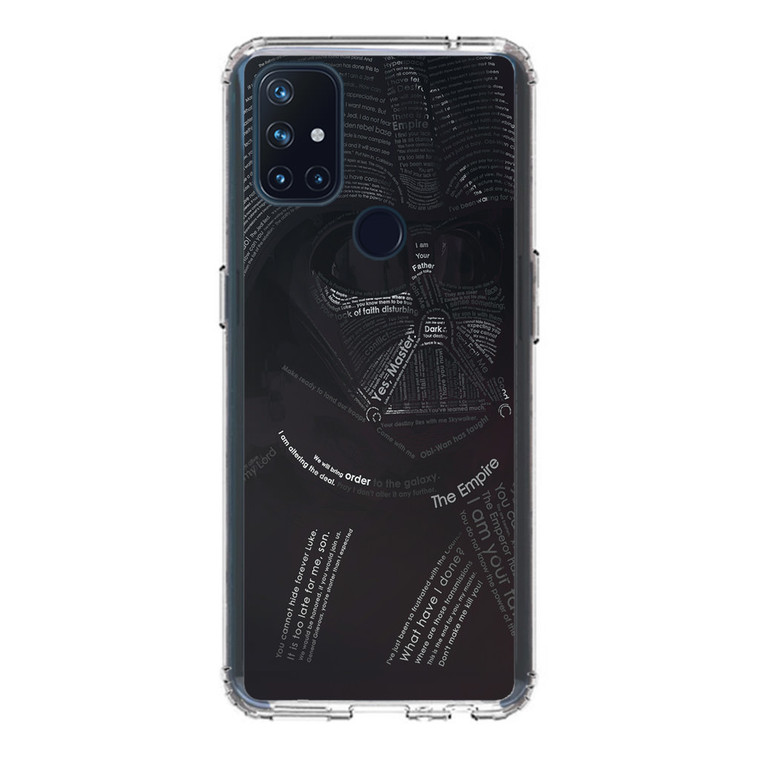 Star Wars Darth Vader Typography Samsung Galaxy Z Fold4 Case