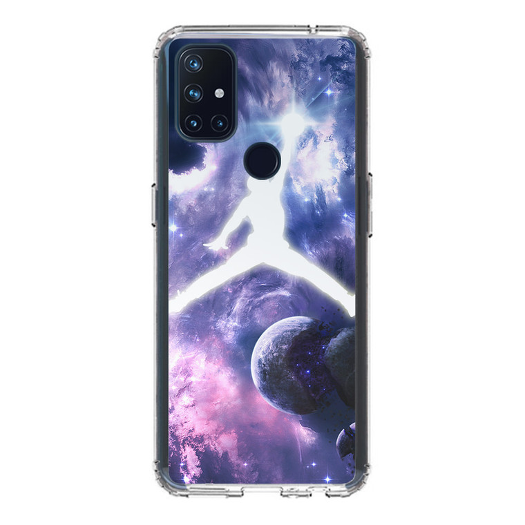 Michael Jordan In Galaxy Nebula Samsung Galaxy Z Fold4 Case