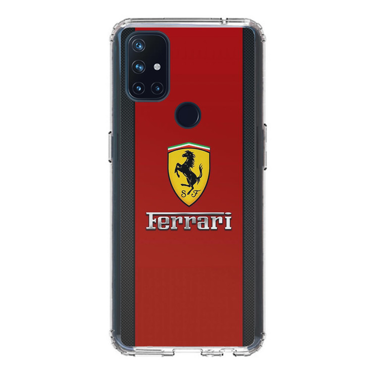Ferrari Logo Red Carbon Samsung Galaxy Z Fold4 Case