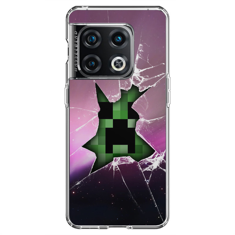 Minecraft Creeper Violet Samsung Galaxy Z Fold4 Case