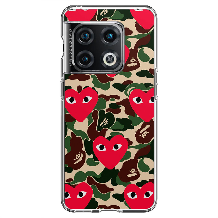 Bape x Comme Des Garcon Camo Samsung Galaxy Z Fold4 Case