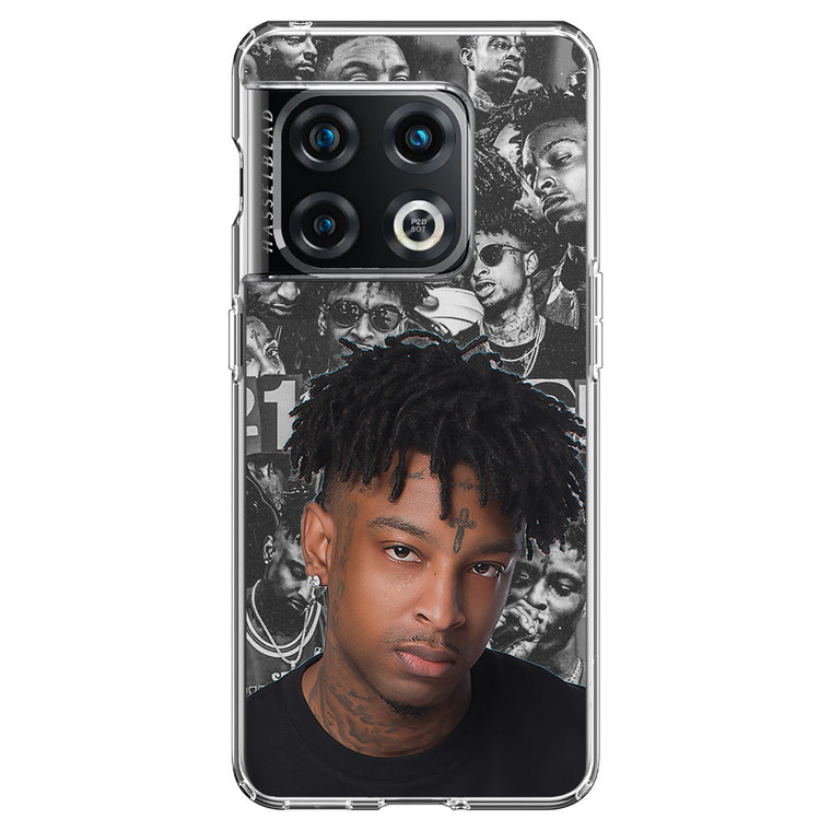 21 Savage Collage Samsung Galaxy Z Fold4 Case