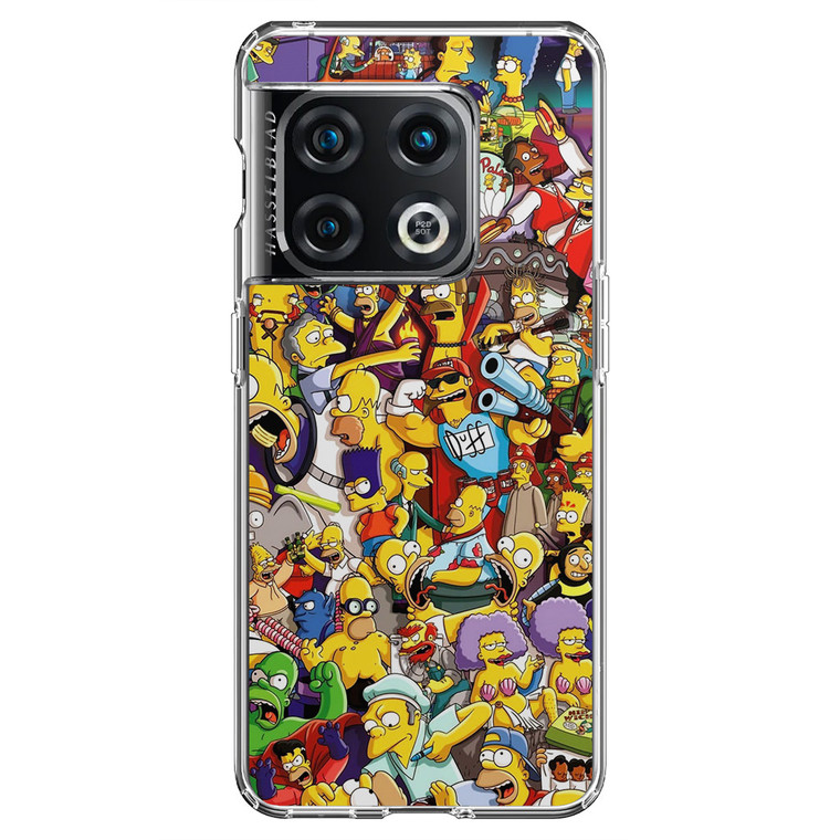 The Simpsons Characters Samsung Galaxy Z Fold4 Case