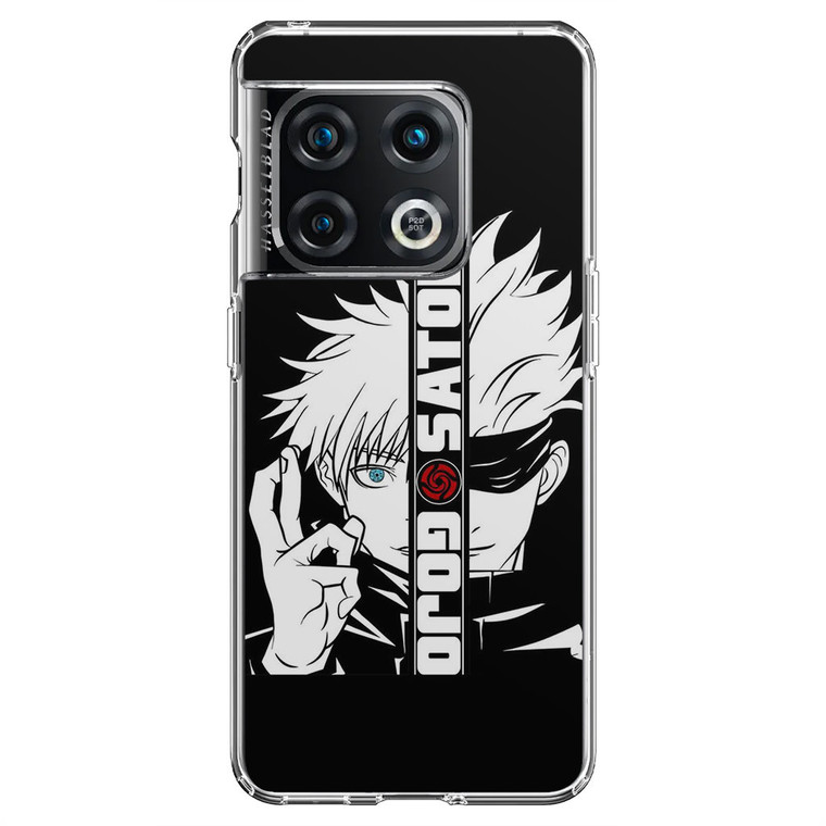 Gojo Satoru Anime Jujutsu Kaisen Black White Samsung Galaxy Z Fold4 Case