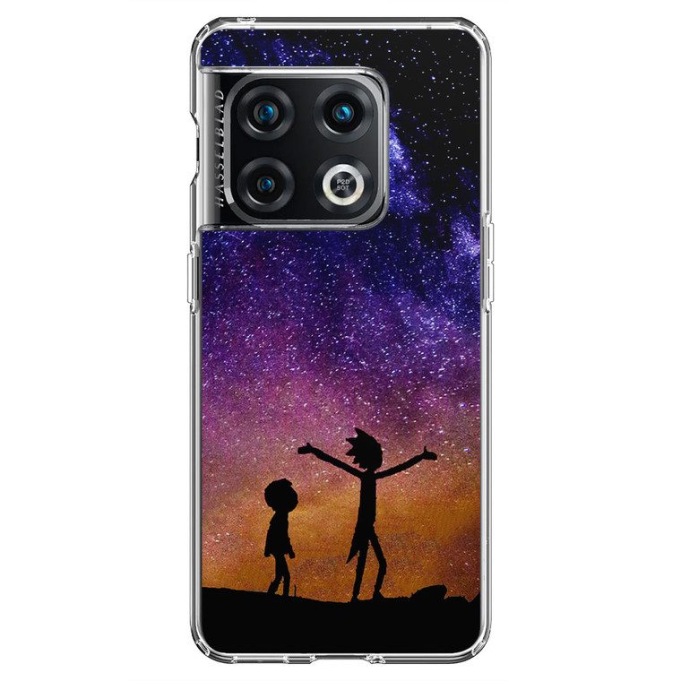 Rick and Morty Space Nebula Samsung Galaxy Z Fold4 Case