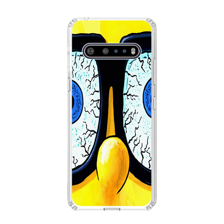 Spongebob Squarepants Glasses LG V60 ThinQ 5G Case