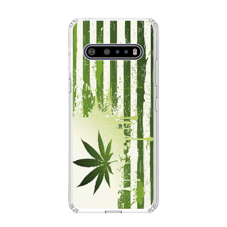 Marijuana Country Flag LG V60 ThinQ 5G Case