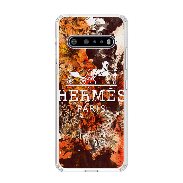 Hermes Full Bloom LG V60 ThinQ 5G Case
