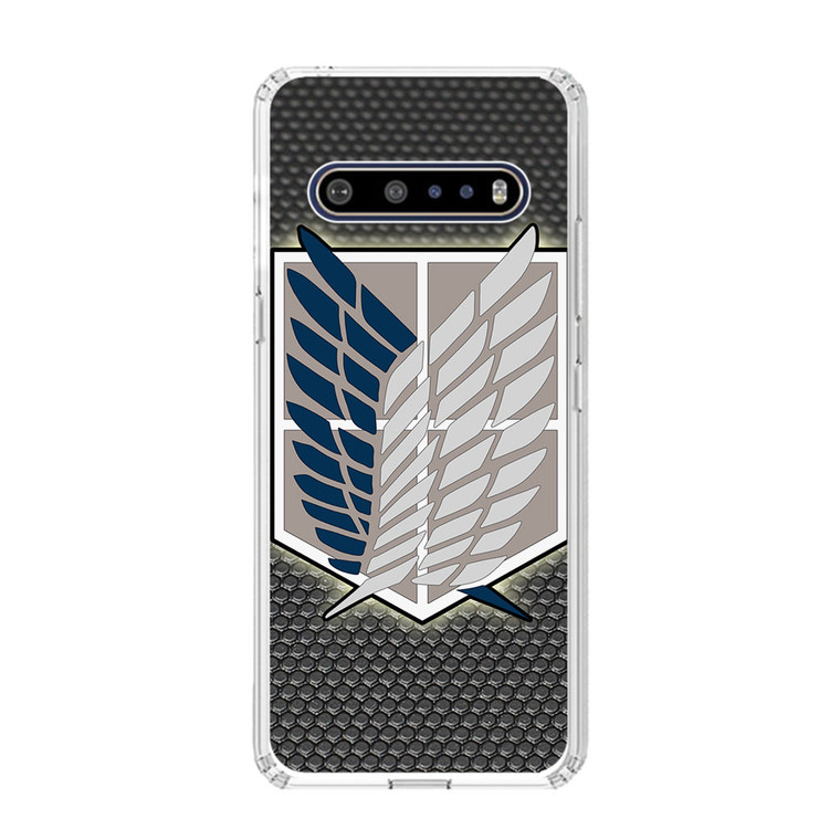 Attack Of Titans, scouting legion logo LG V60 ThinQ 5G Case