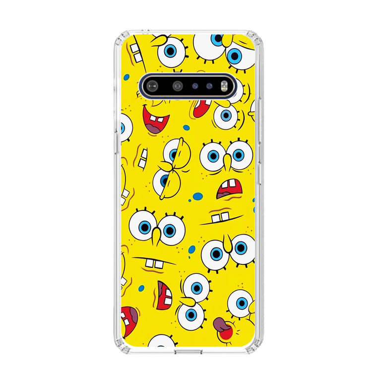 Spongebob Collage LG V60 ThinQ 5G Case