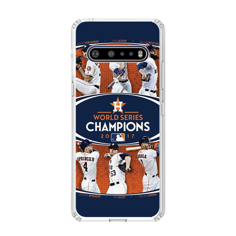 Houston Astros 2017 World Series Champions LG V60 ThinQ 5G Case