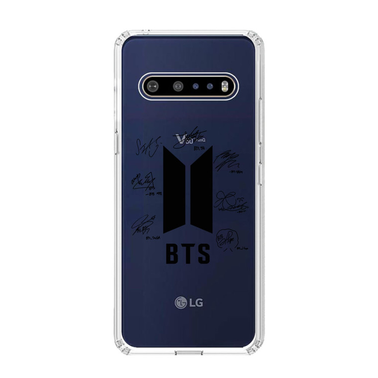 BTS Signature LG V60 ThinQ 5G Case