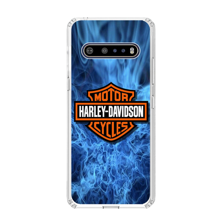 Harley Davidson Blue Flame LG V60 ThinQ 5G Case