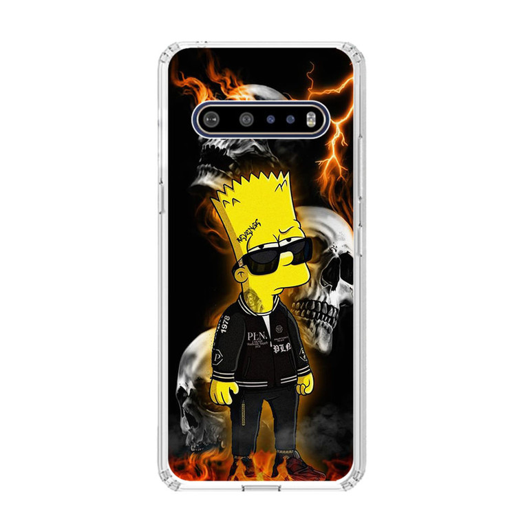 Bart Death Metal Style LG V60 ThinQ 5G Case