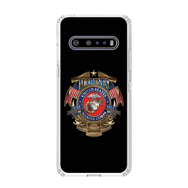 United State Marine Corps LG V60 ThinQ 5G Case