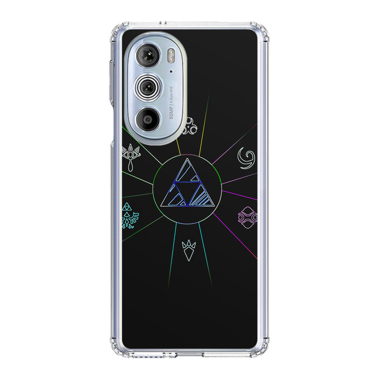 Zelda Logos Motorola Edge Plus (2022) Case