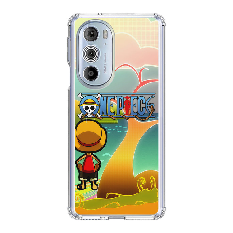 One Piece Chibi Luffy Motorola Edge Plus (2022) Case