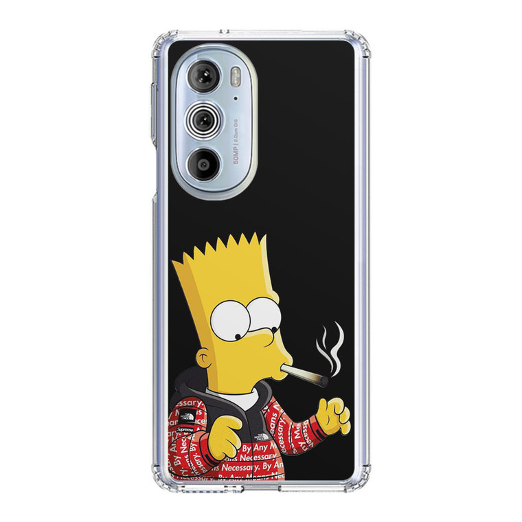 Bart Smoking Supreme Motorola Edge Plus (2022) Case