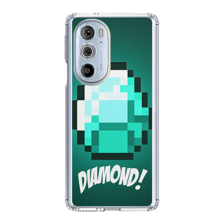 Diamond Minecraft Motorola Edge Plus (2022) Case
