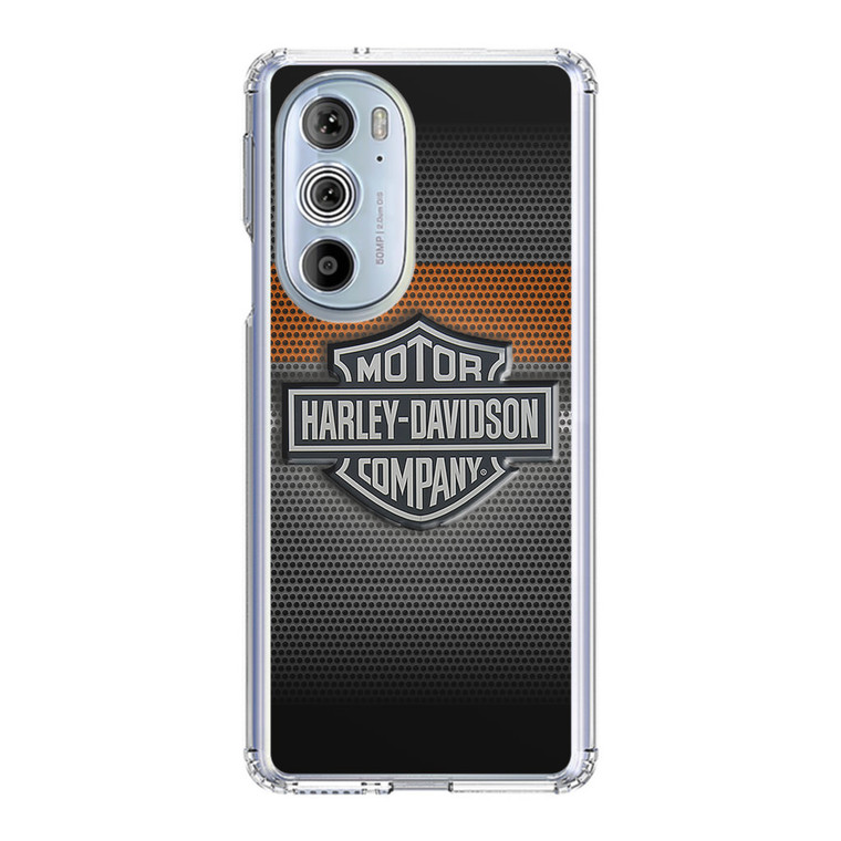 Motor Harley Davidson Company Logo Motorola Edge Plus (2022) Case