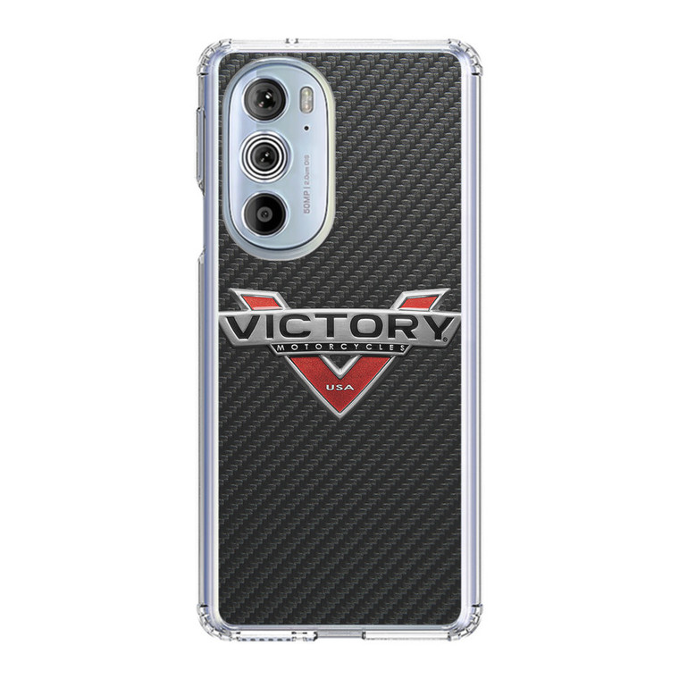 Victory Motorcycle Logo Motorola Edge Plus (2022) Case