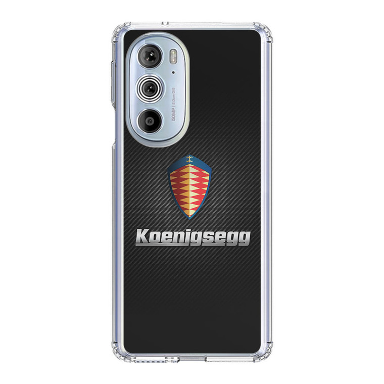 Koenigsegg Car Logo Motorola Edge Plus (2022) Case