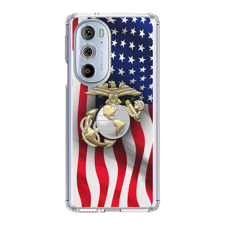 Marine Corps Anchor Motorola Edge Plus (2022) Case