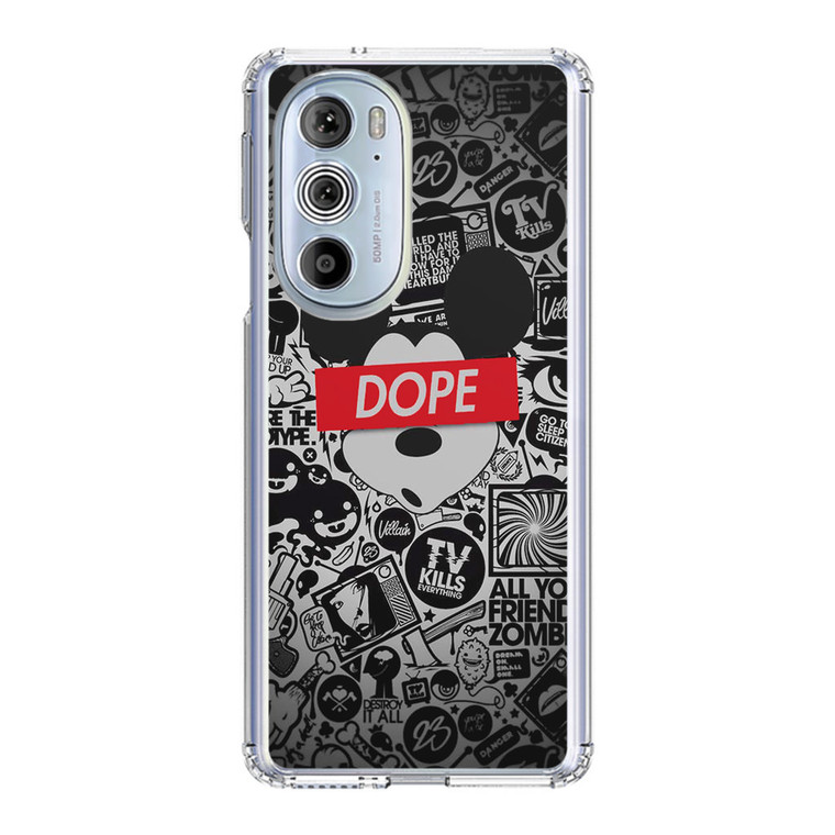 Mickey Dope Motorola Edge Plus (2022) Case