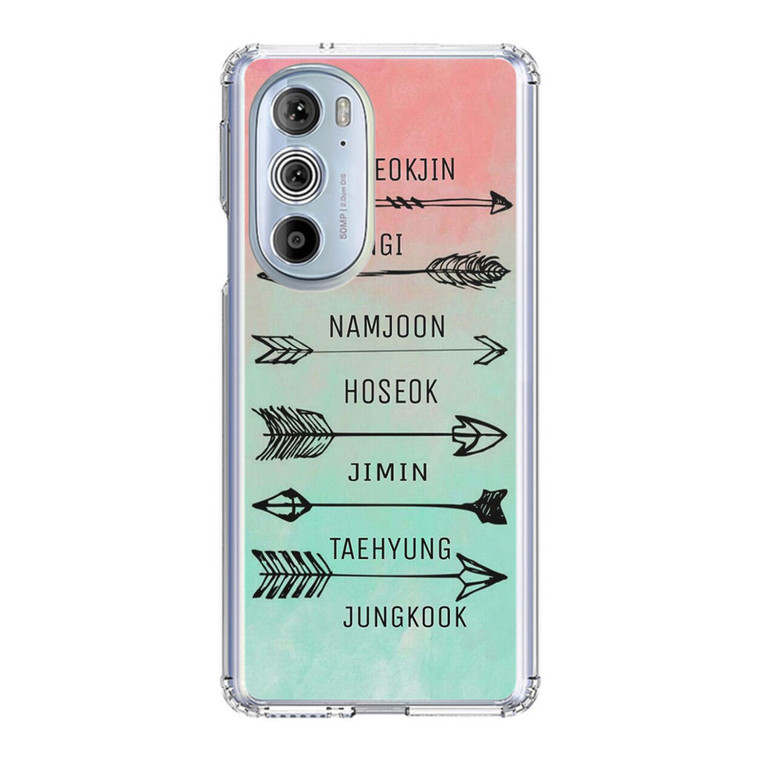 BTS Member Motorola Edge Plus (2022) Case