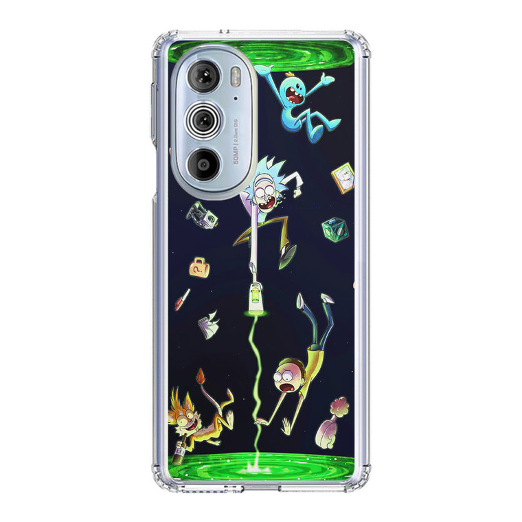 Rick And Morty Fan Art Motorola Edge Plus (2022) Case