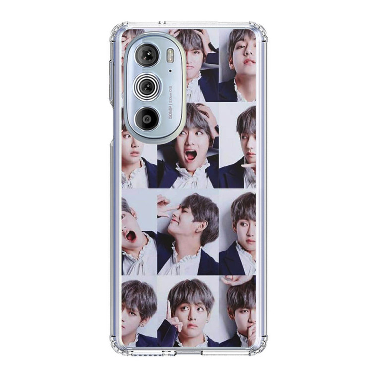 Kim Tae Hyung Collage Motorola Edge Plus (2022) Case