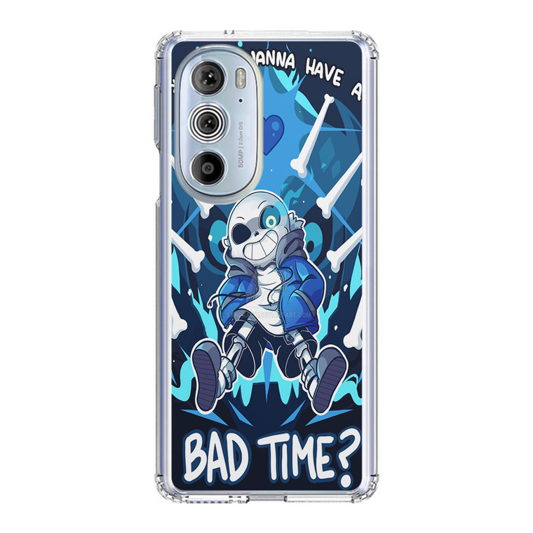 Undertale Sans Bad Time Motorola Edge Plus (2022) Case